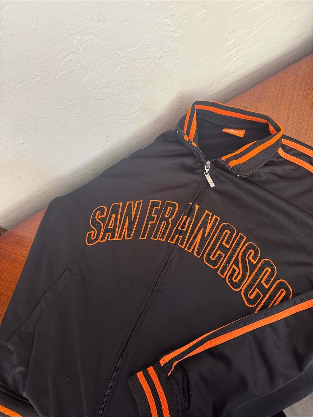 San Francisco Black & Orange Track Jacket